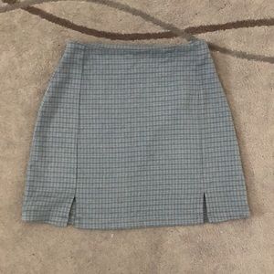 Brandy Melville plaid cara skirt
